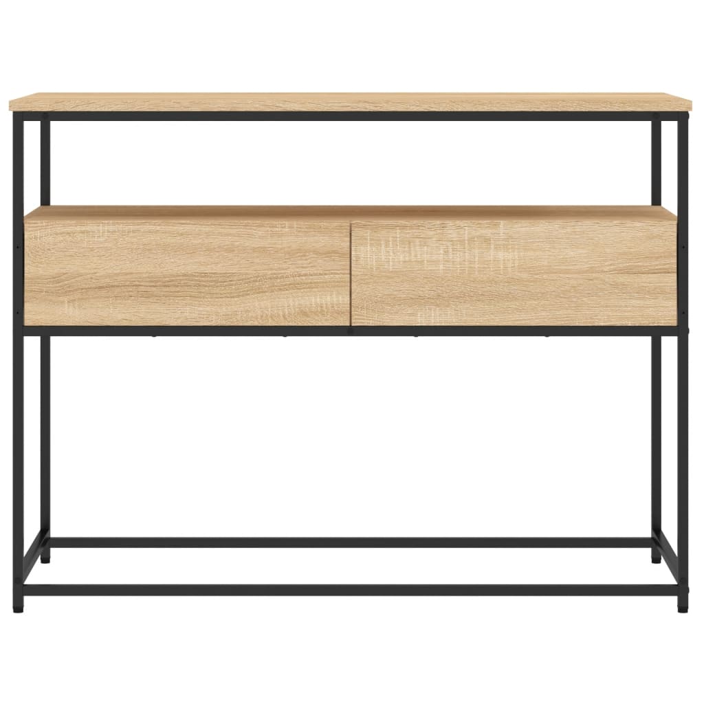 Avlastningsbord Konsollbord Sonoma Ek 100x40x75 cm