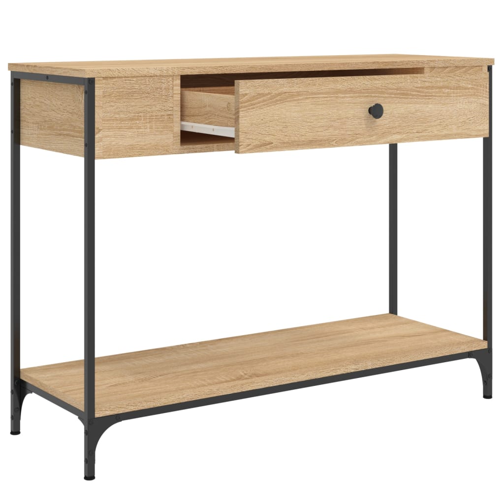 Avlastningsbord Konsollbord Sonoma Ek 100x34,5x75 cm