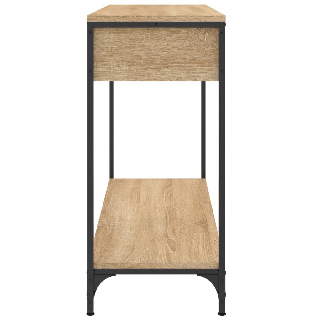 Avlastningsbord Konsollbord Sonoma Ek 100x34,5x75 cm