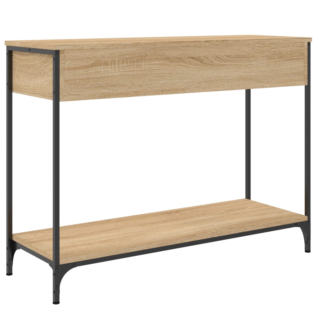 Avlastningsbord Konsollbord Sonoma Ek 100x34,5x75 cm