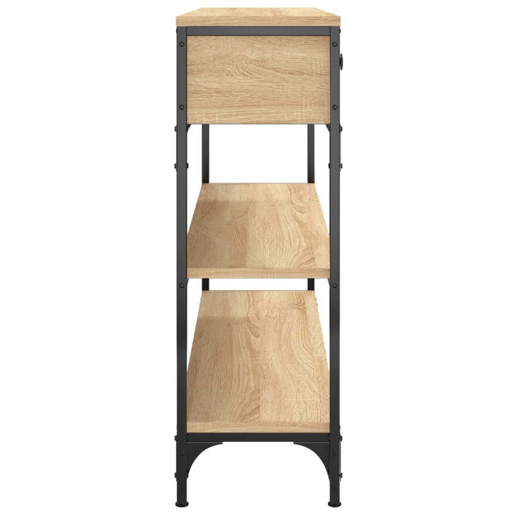 Avlastningsbord Konsollbord Sonoma Ek 100x25x75 cm