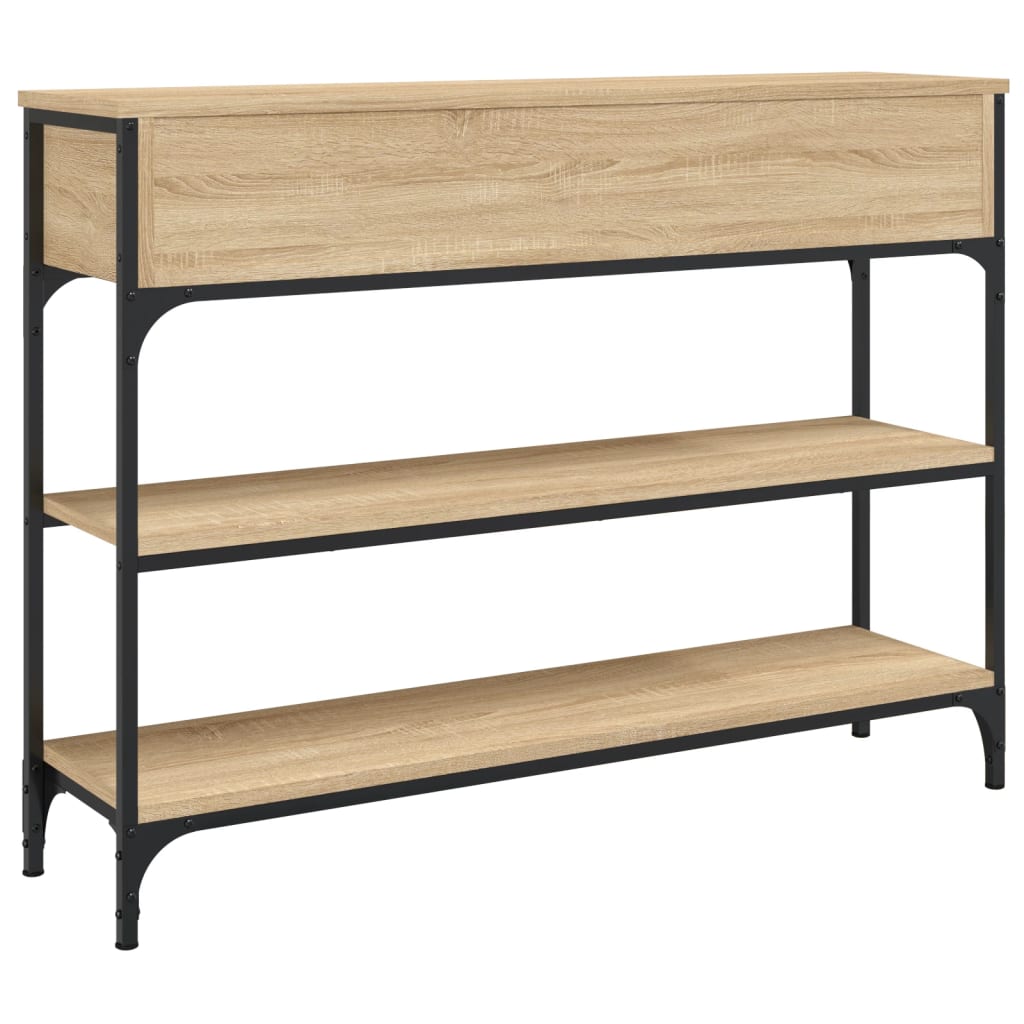 Avlastningsbord Konsollbord Sonoma Ek 100x25x75 cm