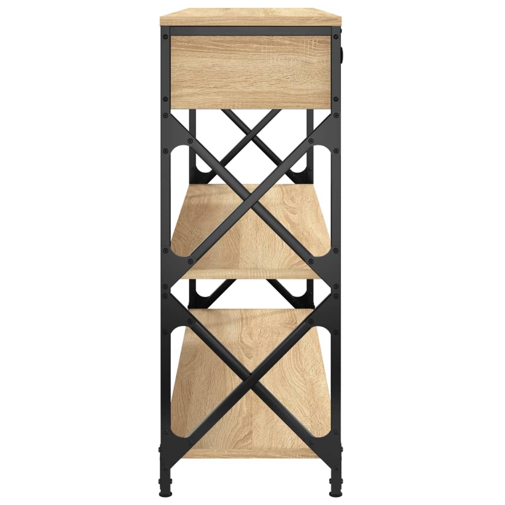 Avlastningsbord Konsollbord Sonoma Ek 100x28x75 cm