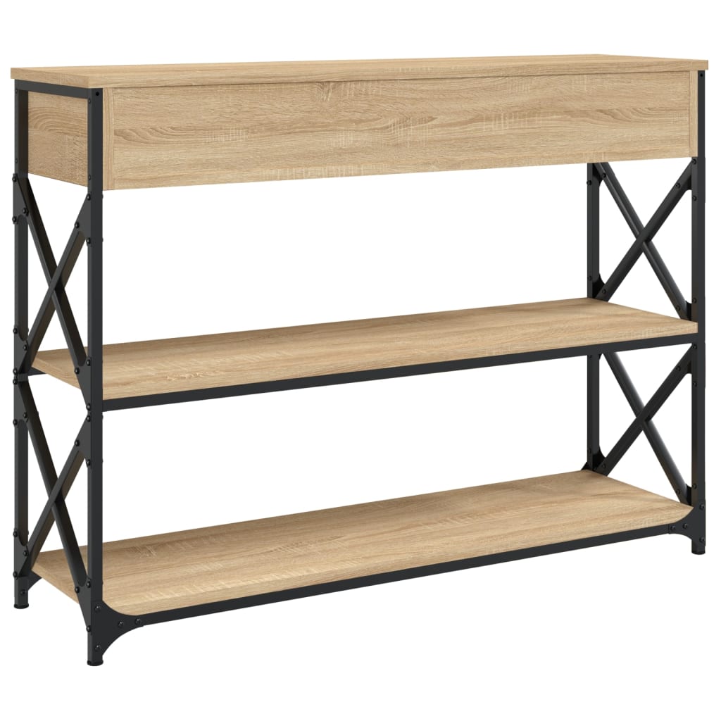 Avlastningsbord Konsollbord Sonoma Ek 100x28x75 cm