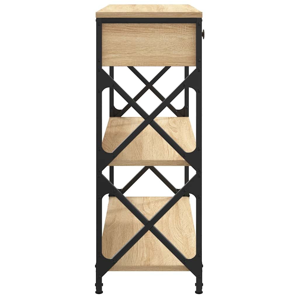 Avlastningsbord Konsollbord Sonoma Ek 75x28x75 cm