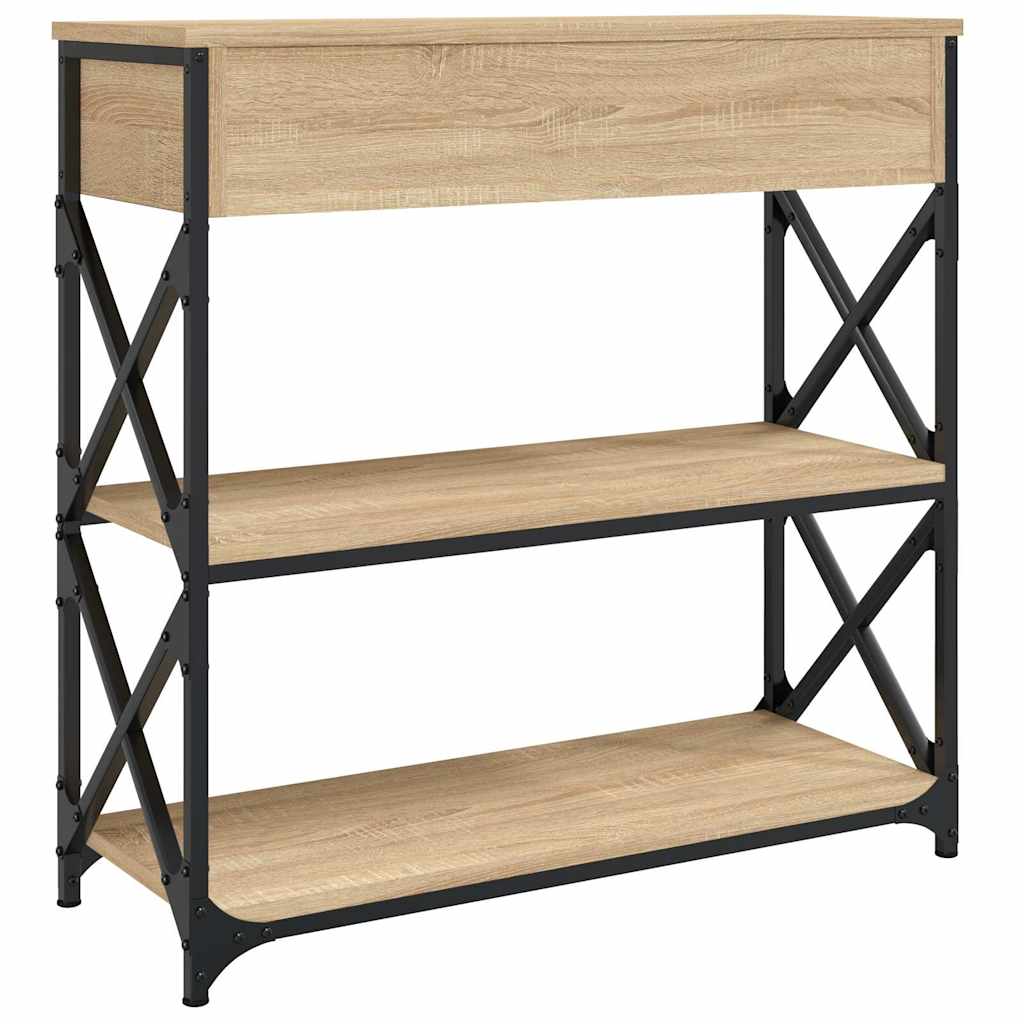 Avlastningsbord Konsollbord Sonoma Ek 75x28x75 cm