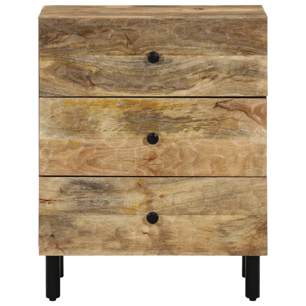 Sängbord Nattduksbord Trä 50x33x60 cm massivt mangoträ