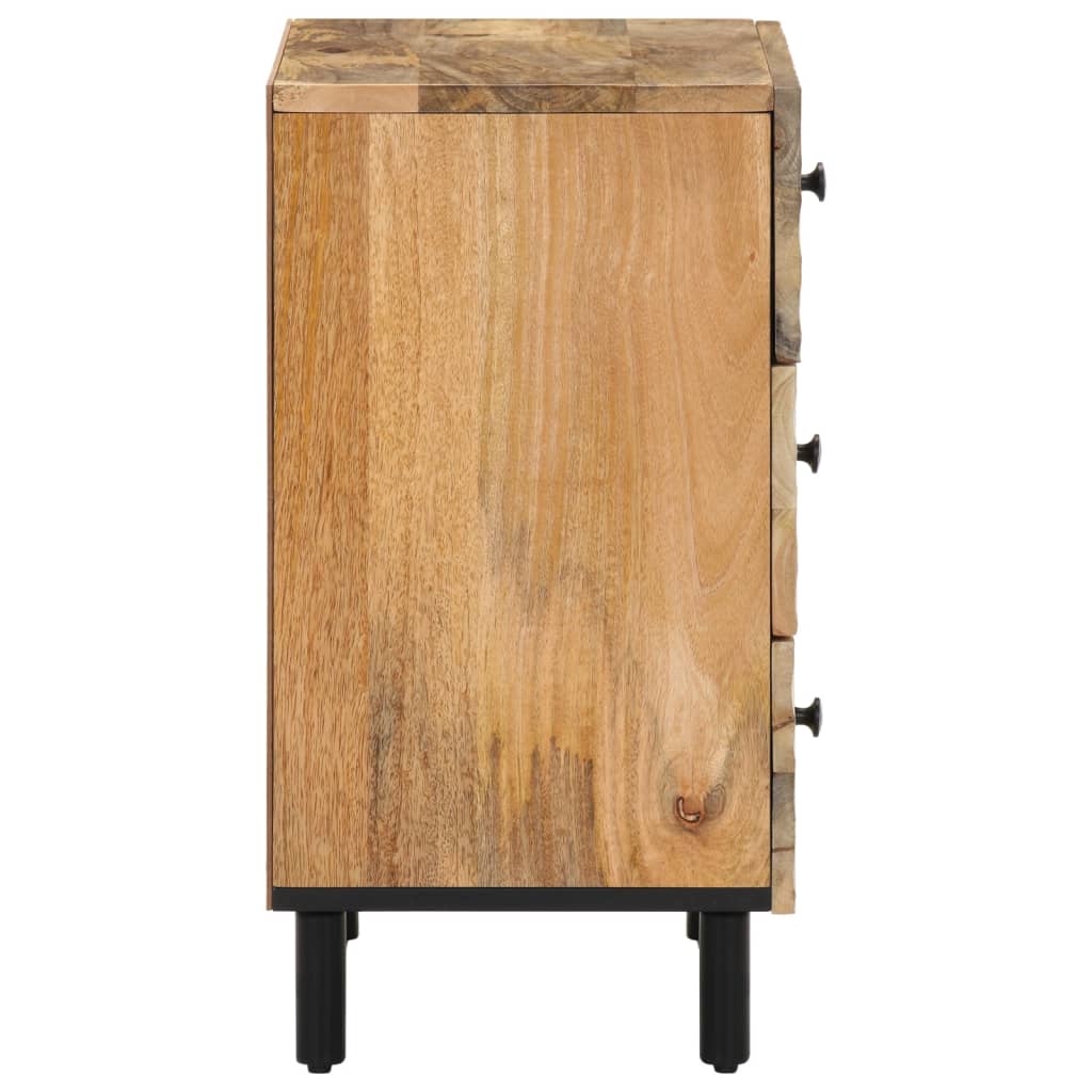 Sängbord Nattduksbord Trä 50x33x60 cm massivt mangoträ