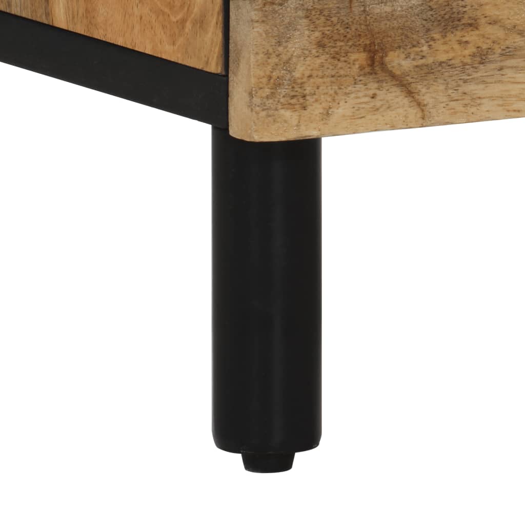 Sängbord Nattduksbord Trä 50x33x60 cm massivt mangoträ