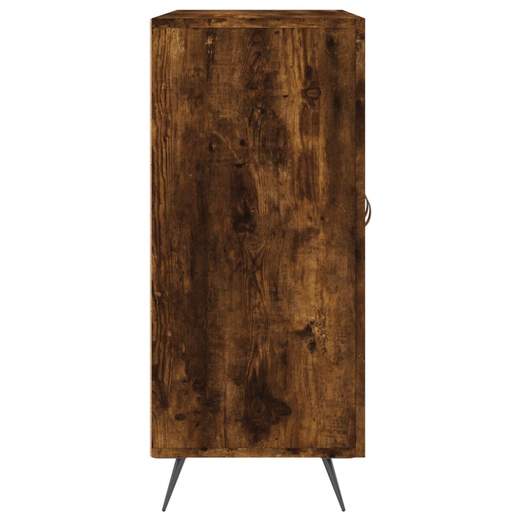 Byrå Rökfärgad Ek 90x34x80 cm