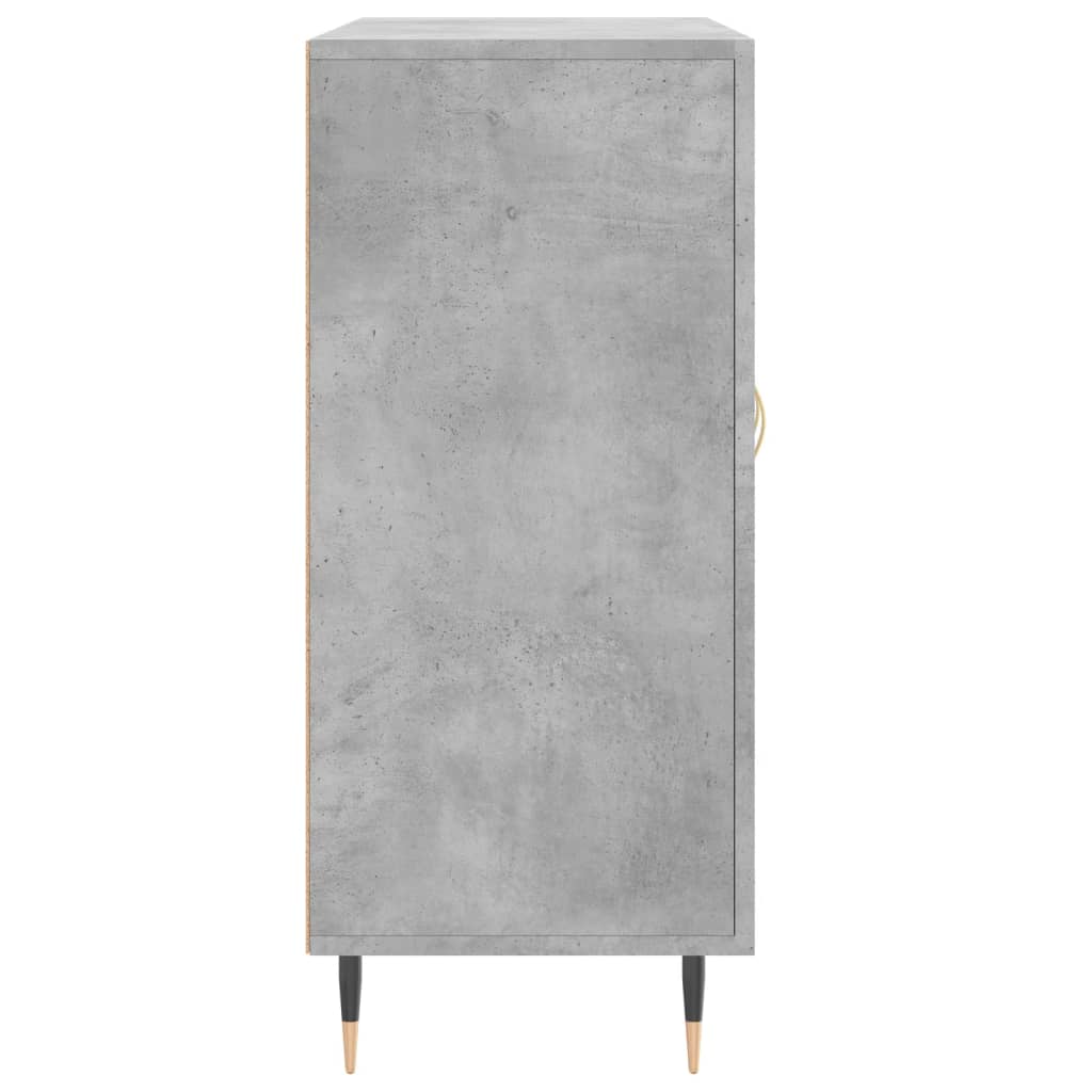 Byrå Betonggrå 90x34x80 cm