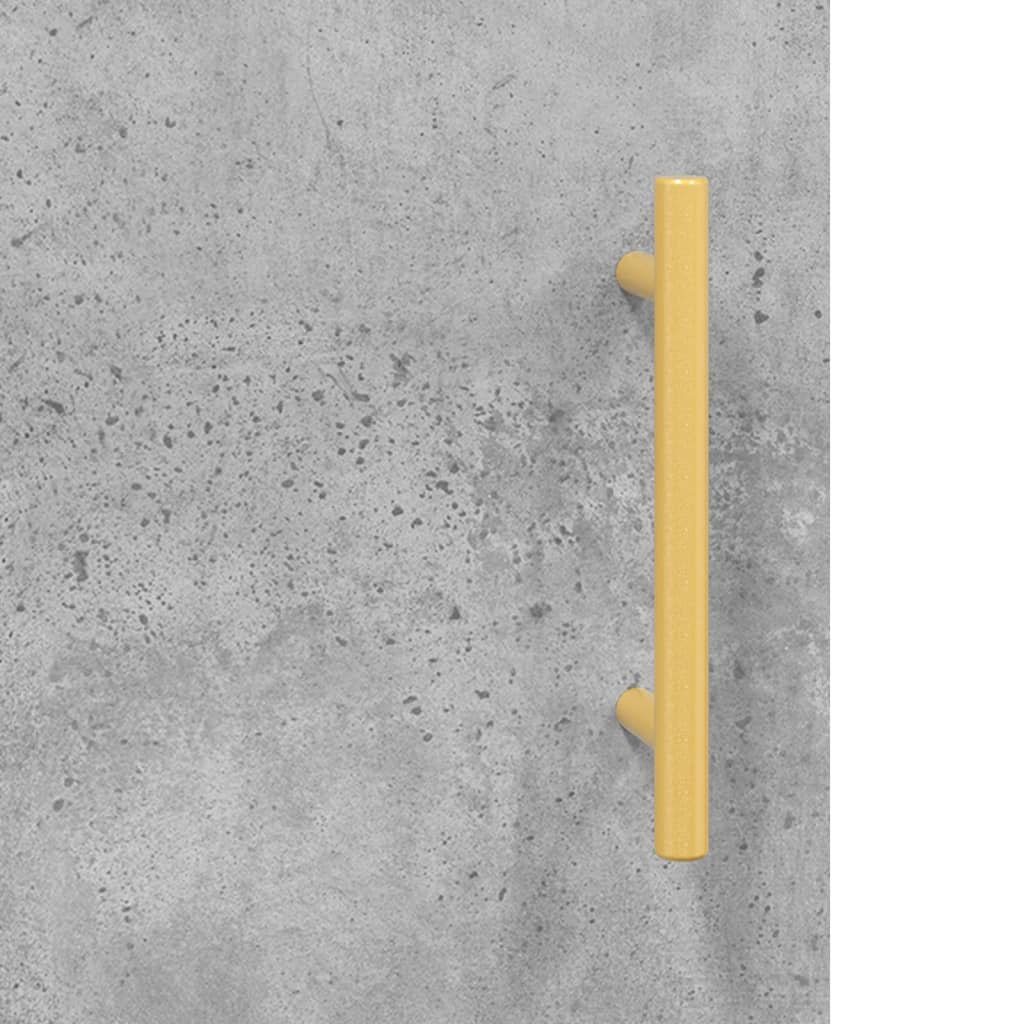 Byrå Betonggrå 90x34x80 cm