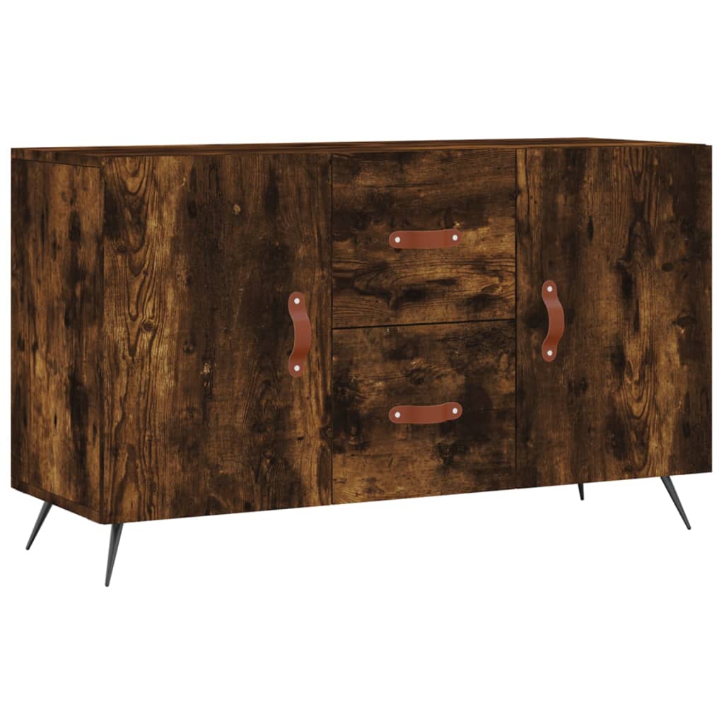 Byrå Rökfärgad Ek 100x36x60 cm