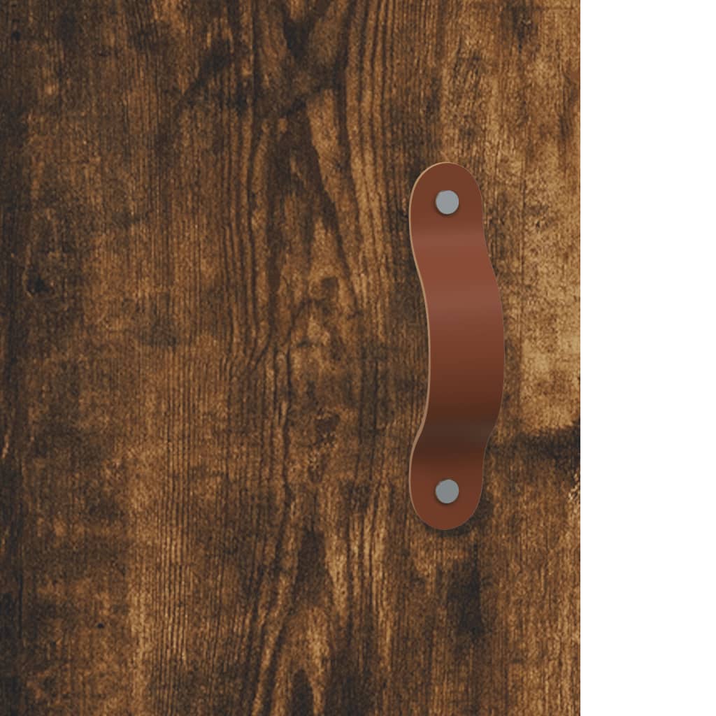 Byrå Rökfärgad Ek 100x36x60 cm