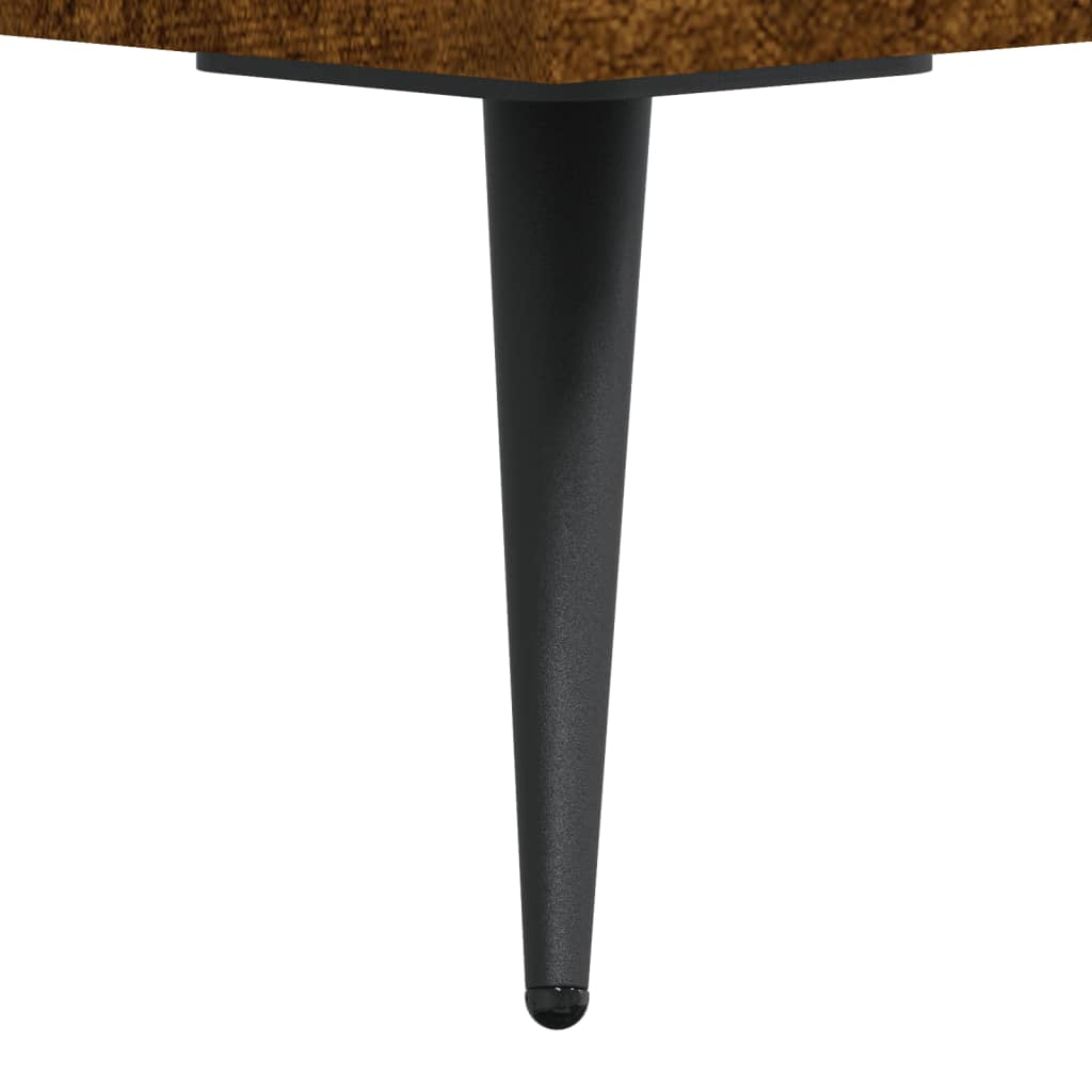 Byrå Rökfärgad Ek 100x36x60 cm