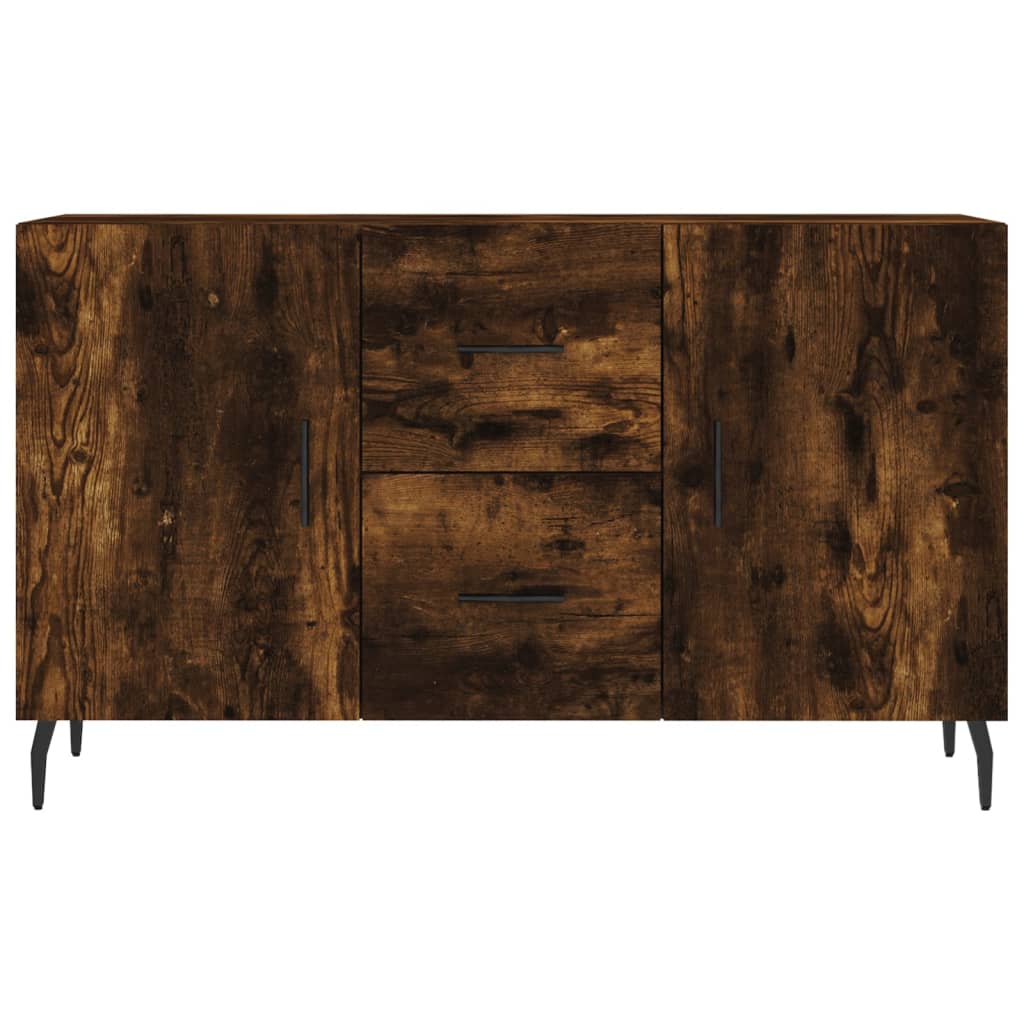 Byrå Rökfärgad Ek 100x36x60 cm
