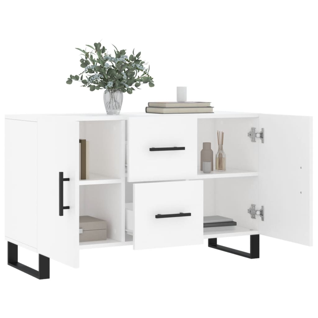 Skänk Vit 100x36x60 cm