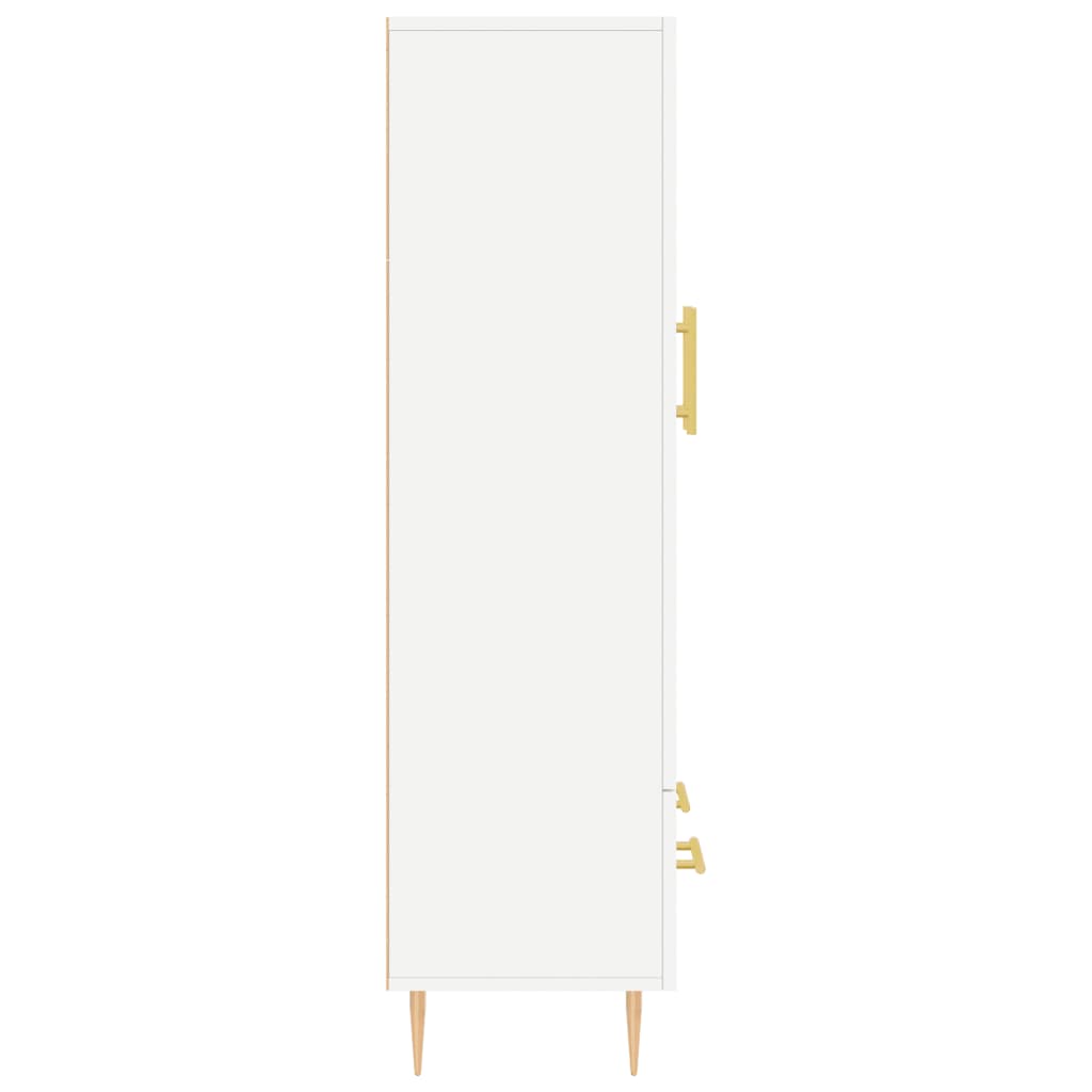 Skåp Vit 69,5x31x115 cm