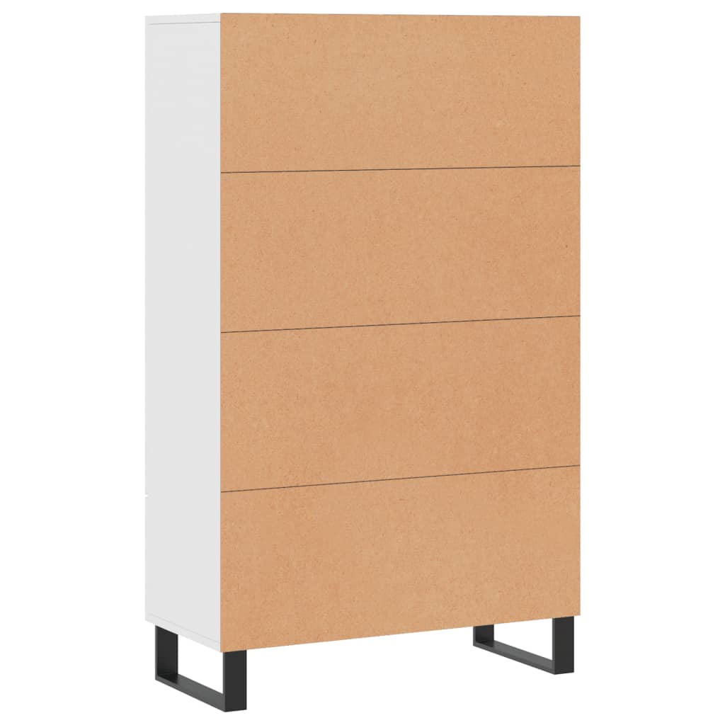 Skåp Vit 69,5x31x115 cm