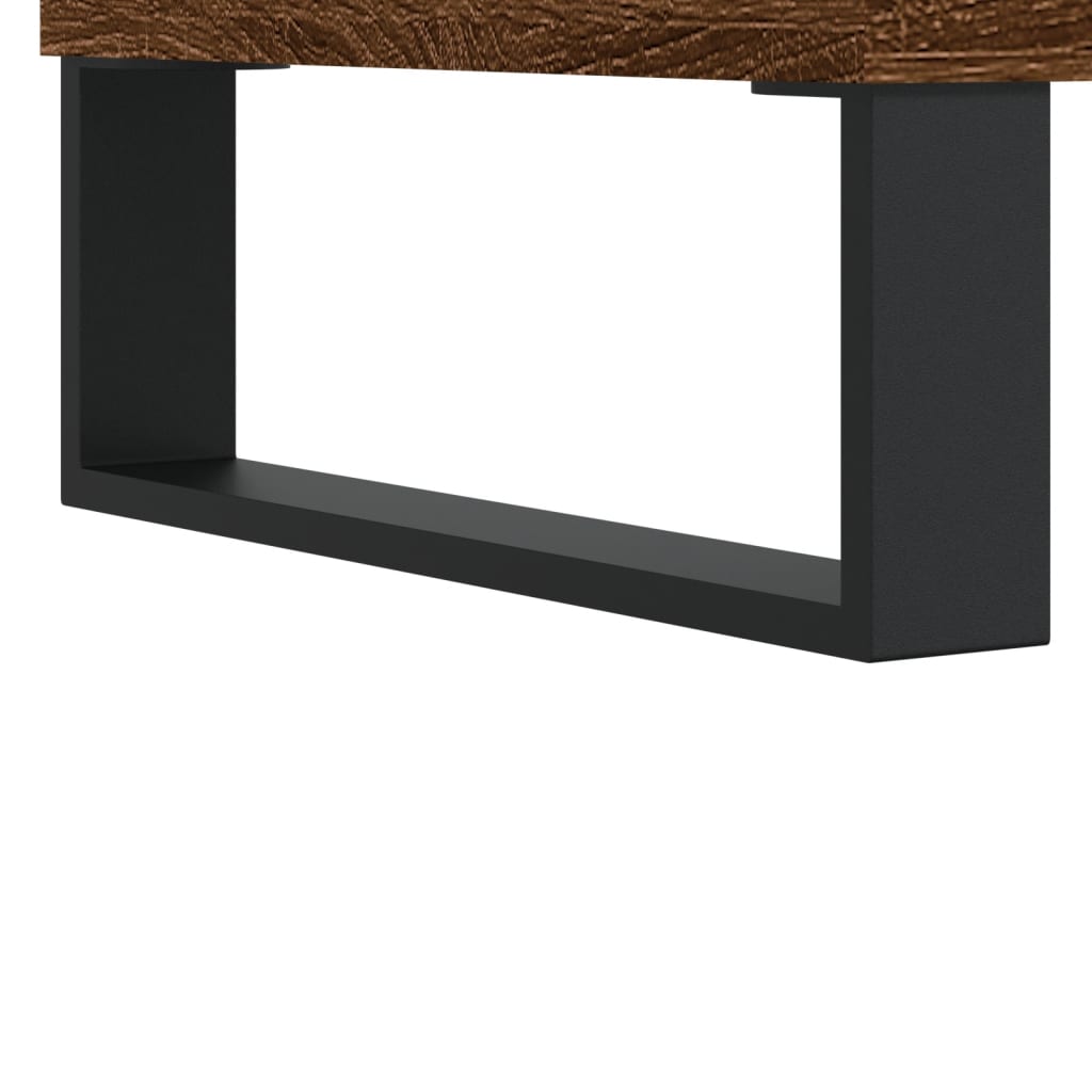 Skåp Brun Ek 69,5x31x115 cm