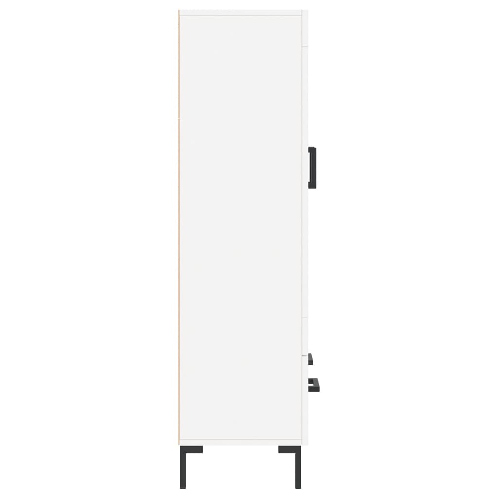 Skåp Vit 69,5x31x115 cm
