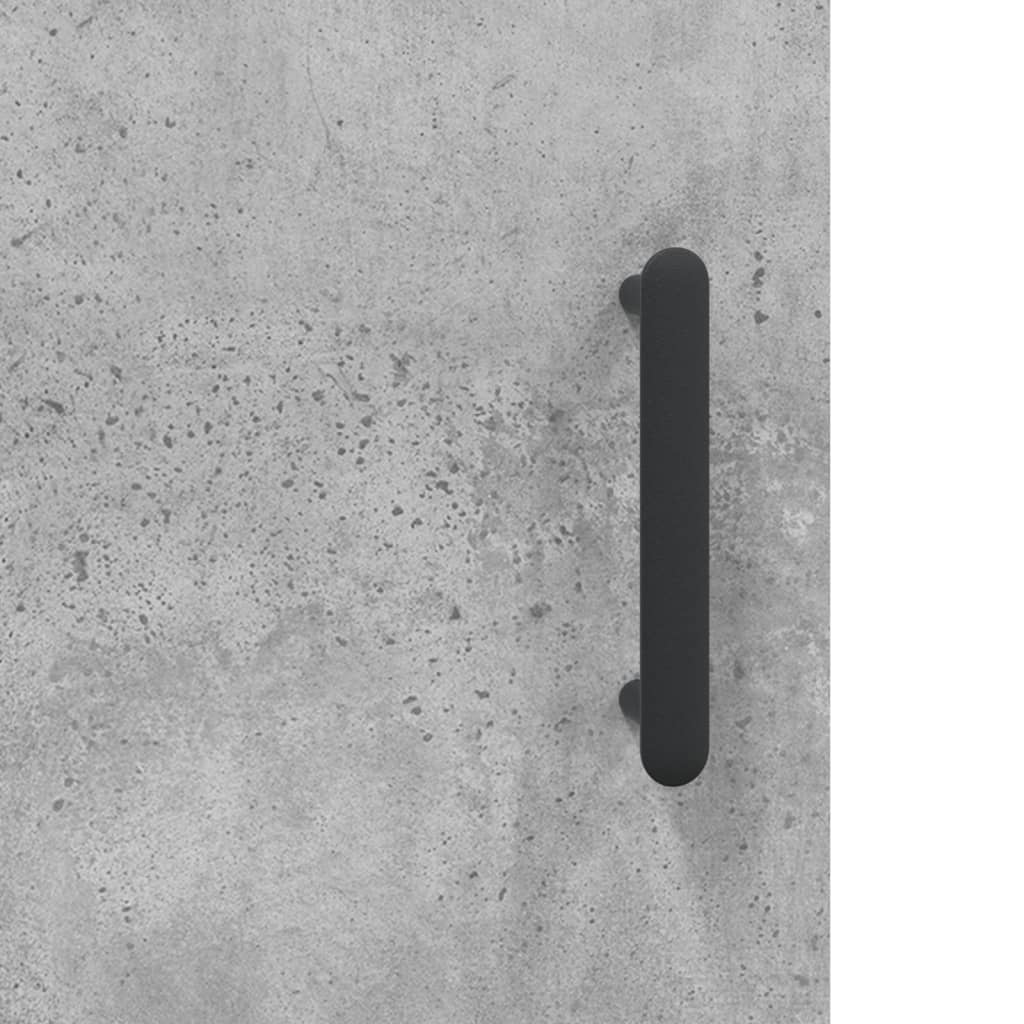 Skåp Betonggrå 69,5x31x115 cm