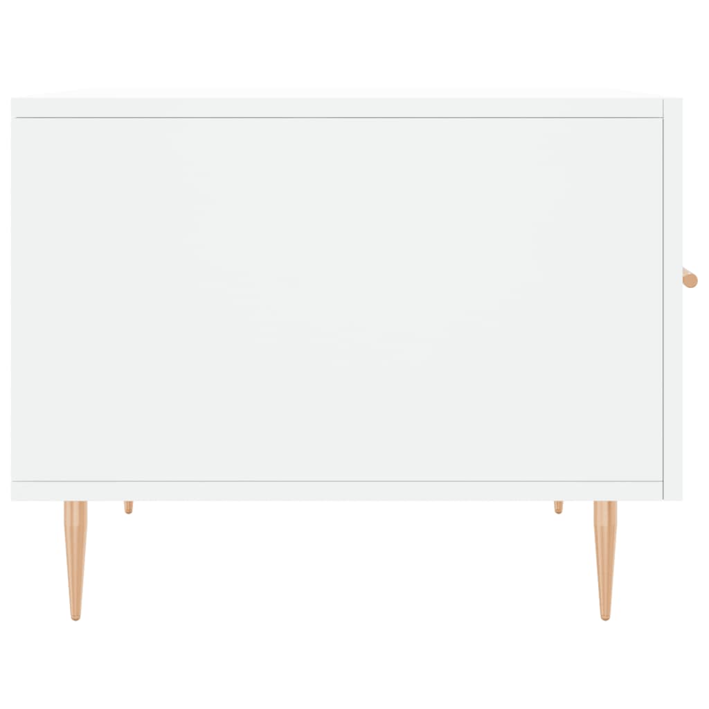 Sidobord Vit 2 st 50x50x40 cm