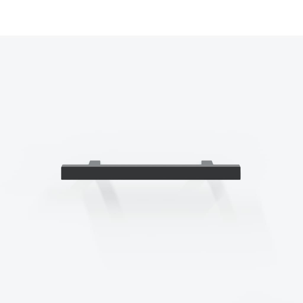 Sidobord Vit 2 st 50x50x40 cm