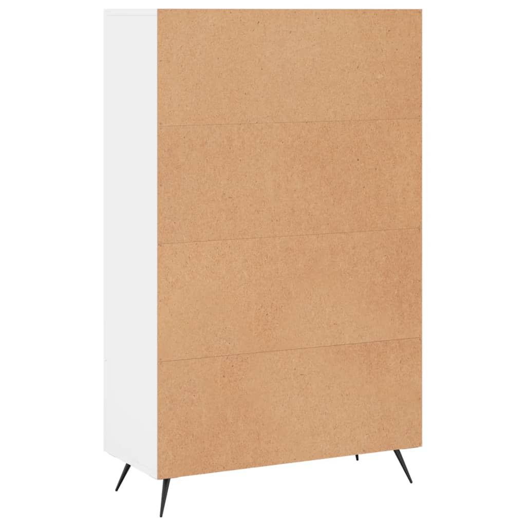 Skåp Vit 69,5x31x115 cm