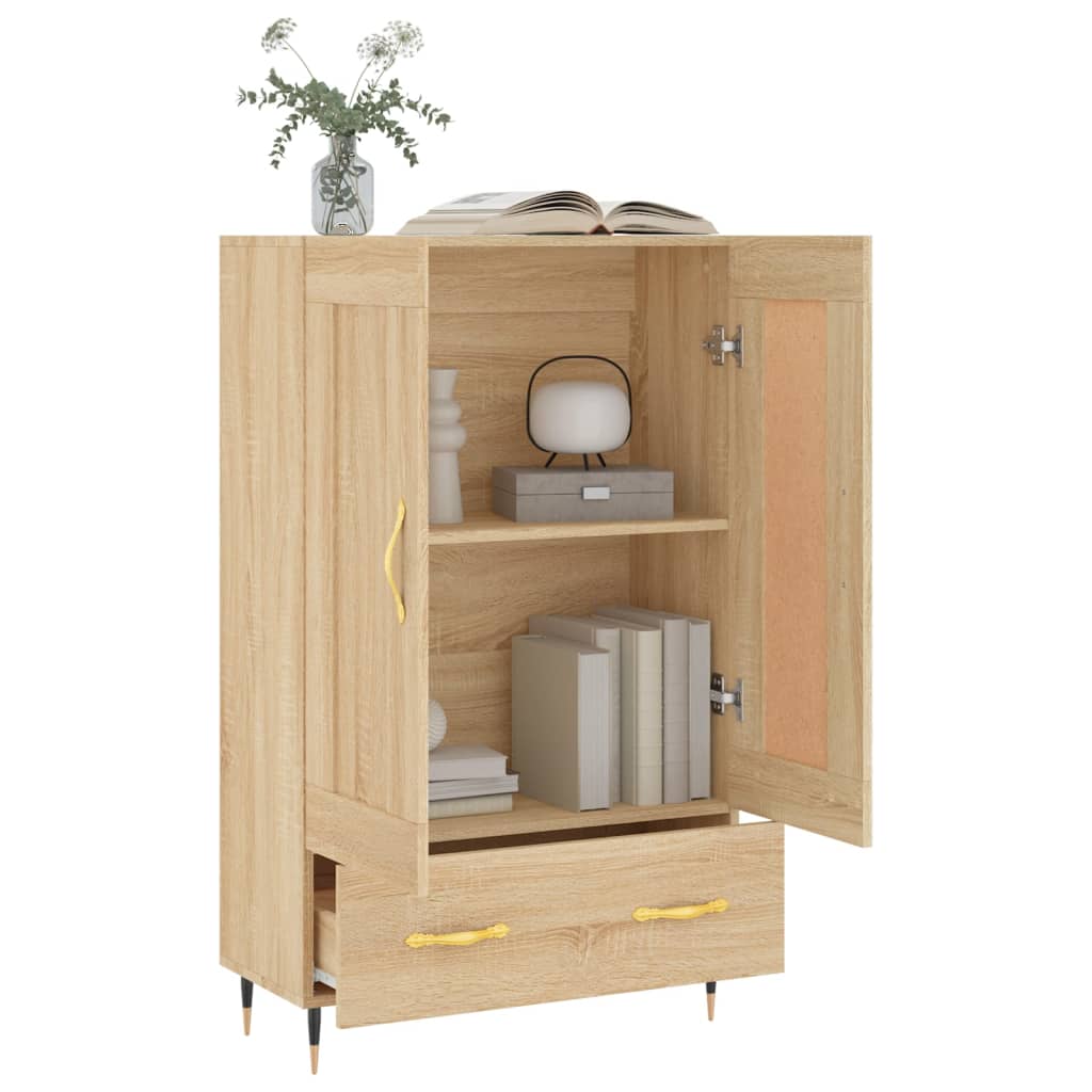 Skåp Sonoma Ek 69,5x31x115 cm