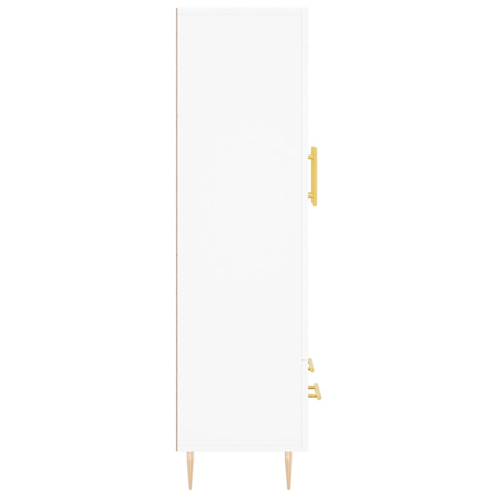 Skåp Vit 69,5x31x115 cm