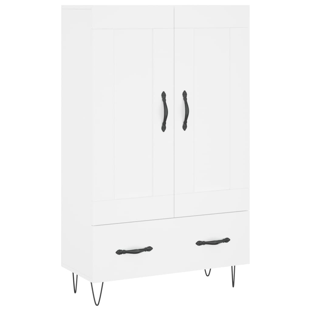 Skåp Vit 69,5x31x115 cm