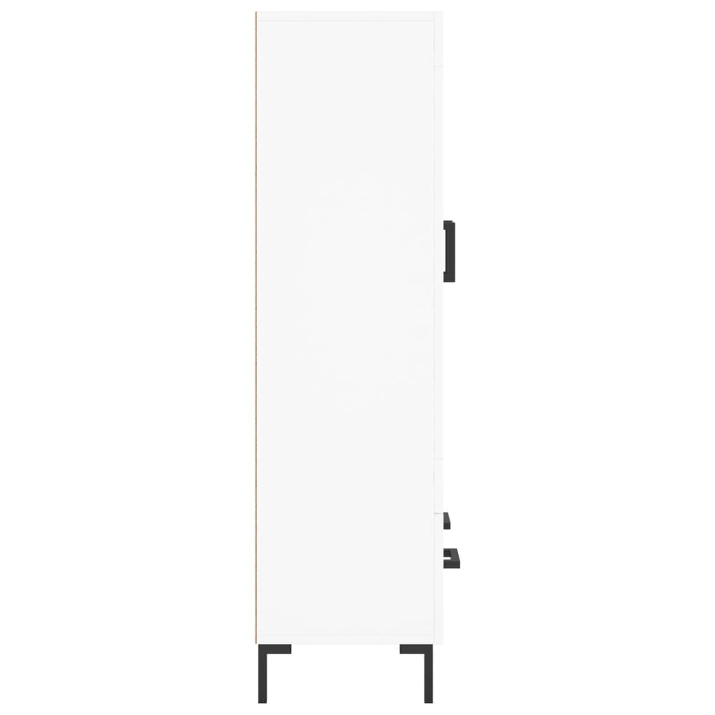 Skåp Vit 69,5x31x115 cm