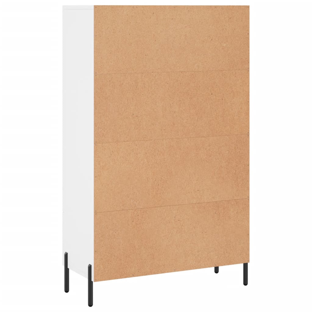 Skåp Vit 69,5x31x115 cm