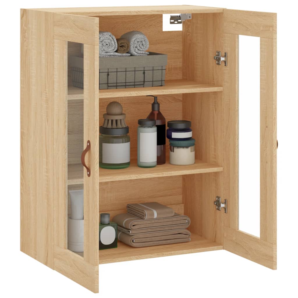 Väggskåp Sonoma Ek 69,5x34x90 cm