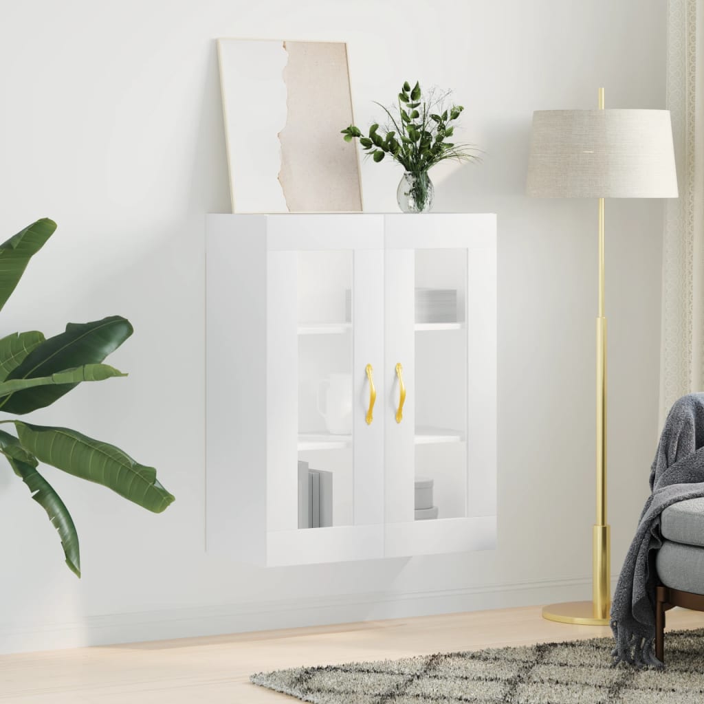 Väggskåp Vit 69,5x34x90 cm