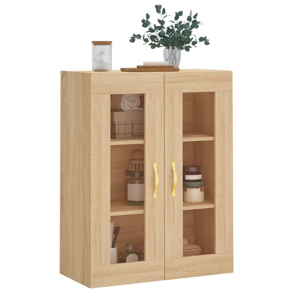 Väggskåp Sonoma Ek 69,5x34x90 cm