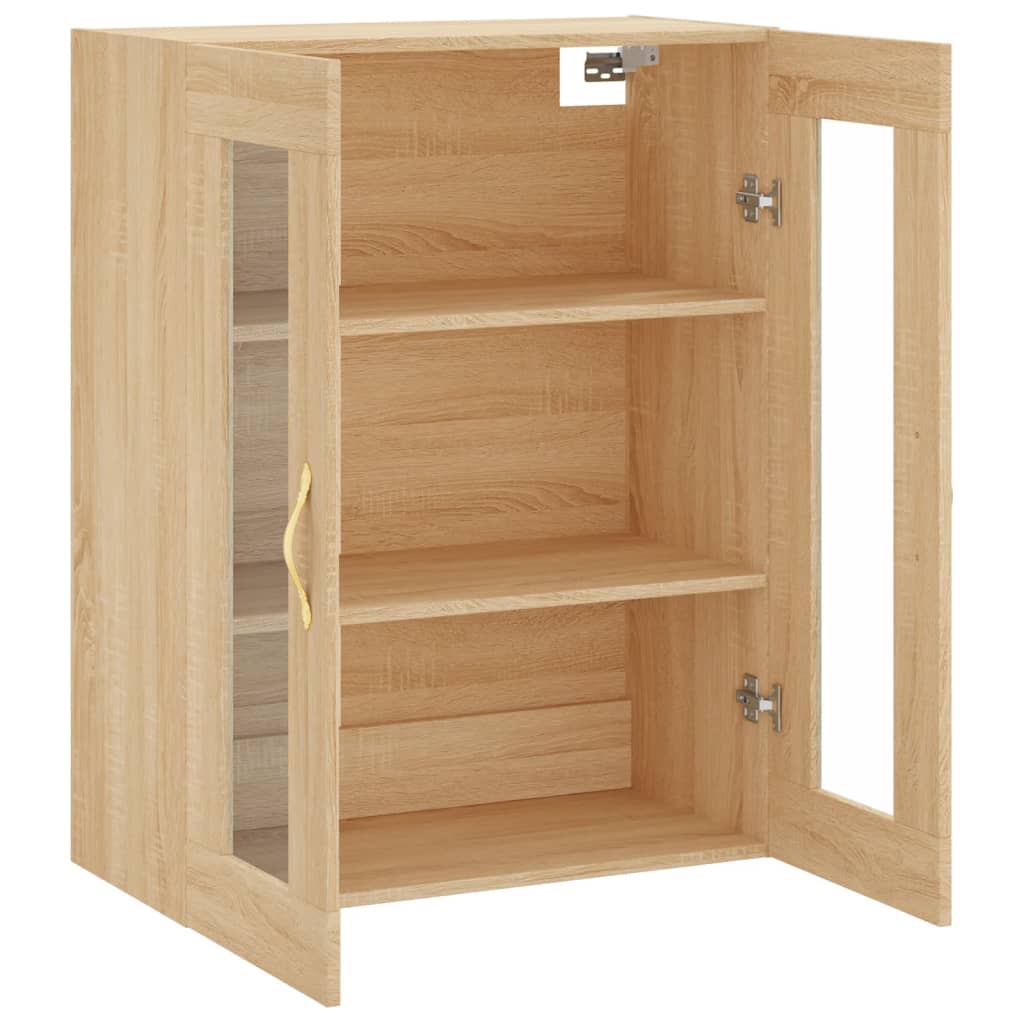 Väggskåp Sonoma Ek 69,5x34x90 cm