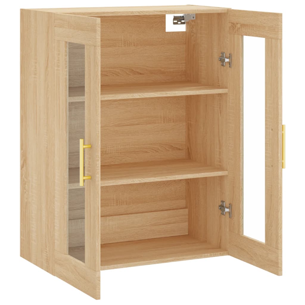 Vägghylla Sonoma Ek 69,5x34x90 cm