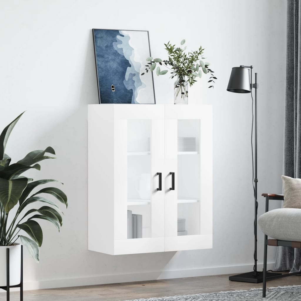 Väggskåp Vit 69,5x34x90 cm