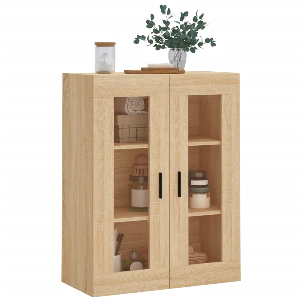 Väggskåp Sonoma Ek 69,5x34x90 cm