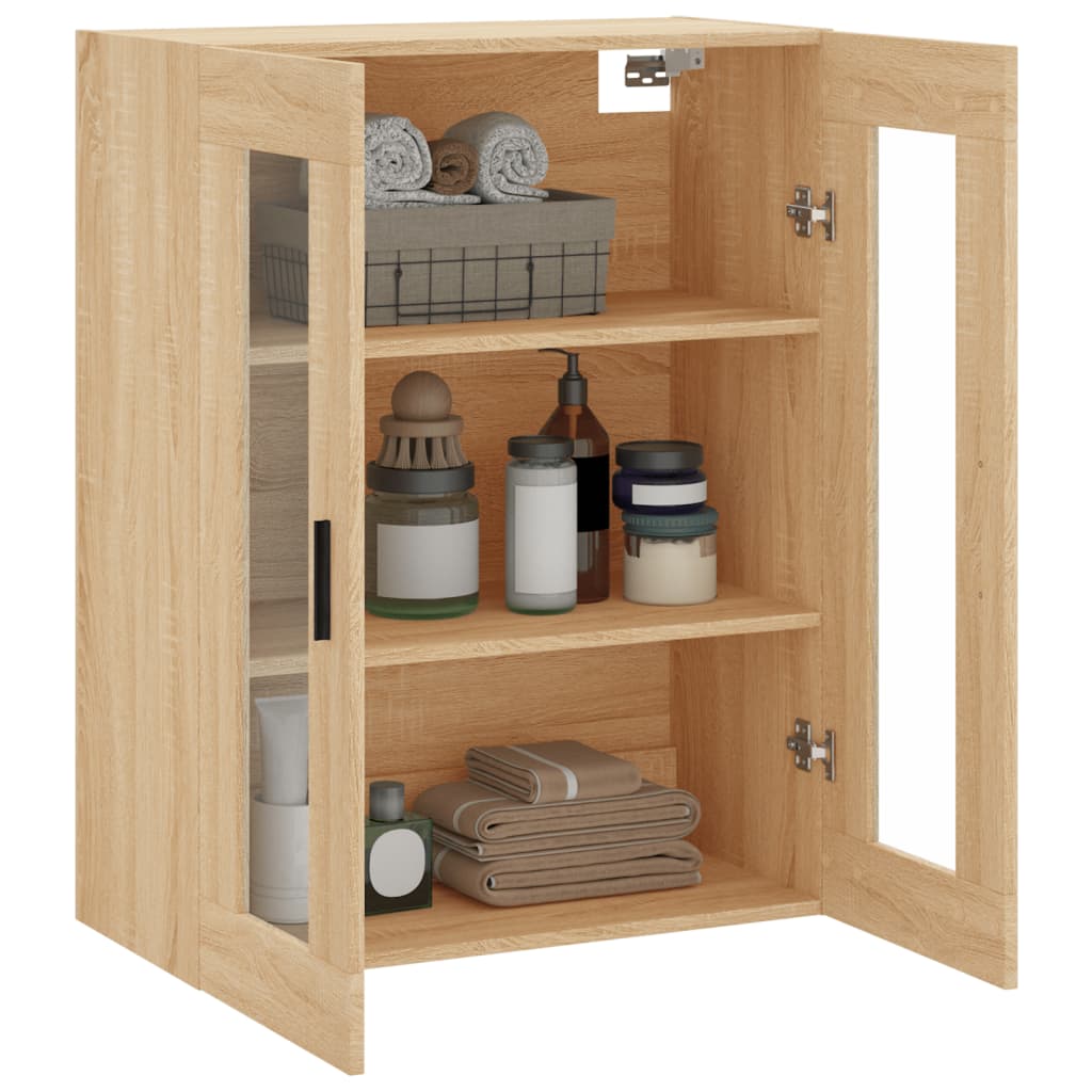 Väggskåp Sonoma Ek 69,5x34x90 cm