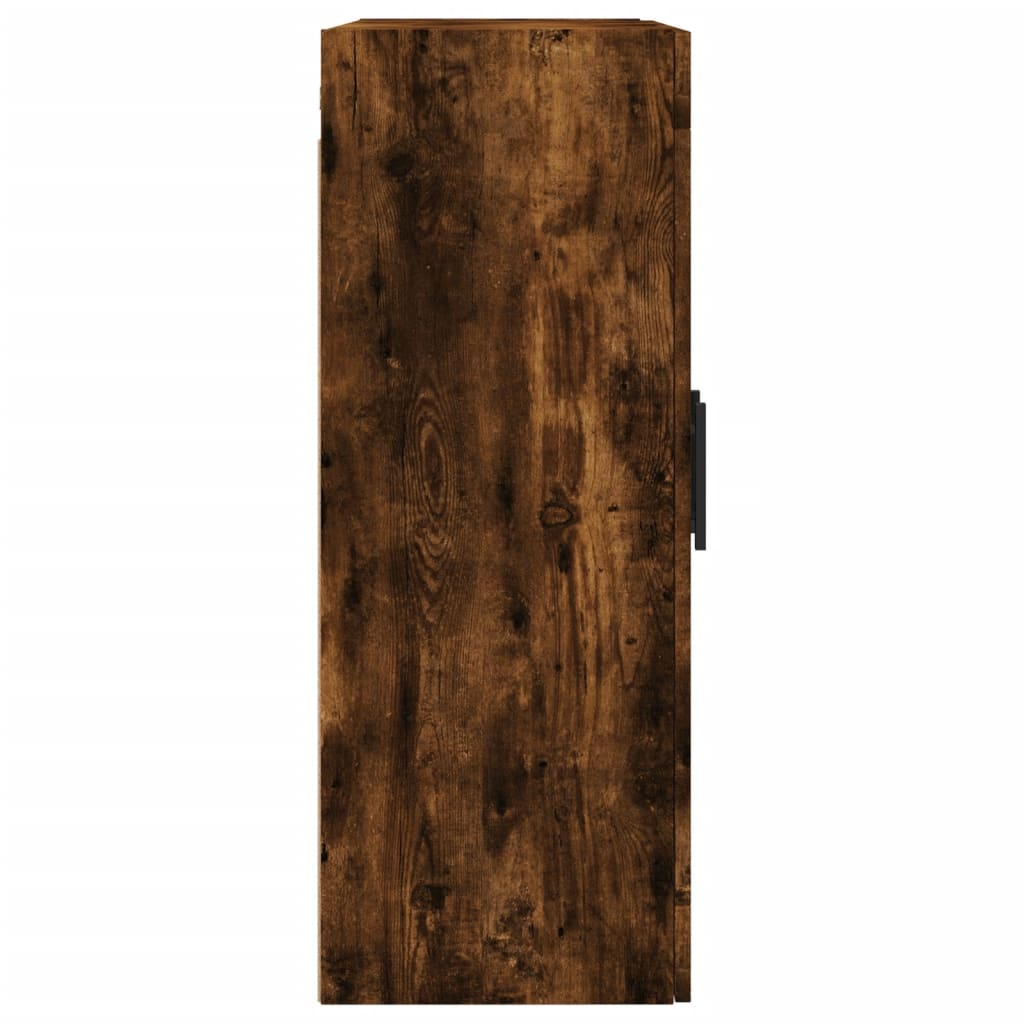 Väggskåp Rökfärgad Ek 69,5x34x90 cm