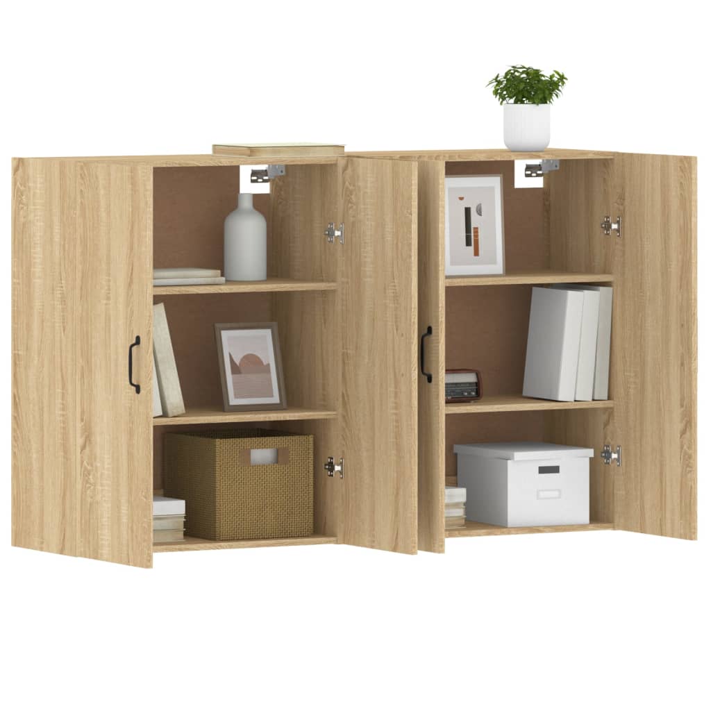 Väggskåp Sonoma Ek 2 st