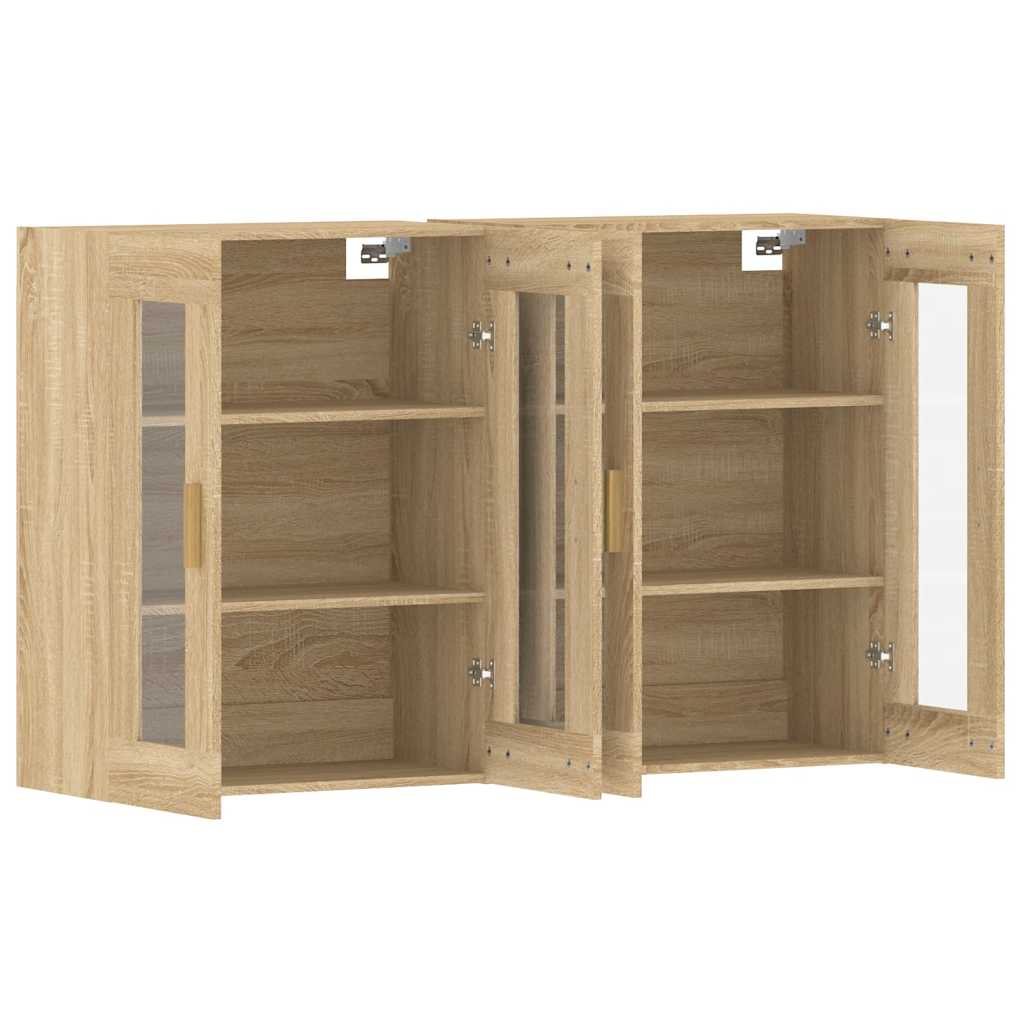 Väggskåp Sonoma Ek 2 st