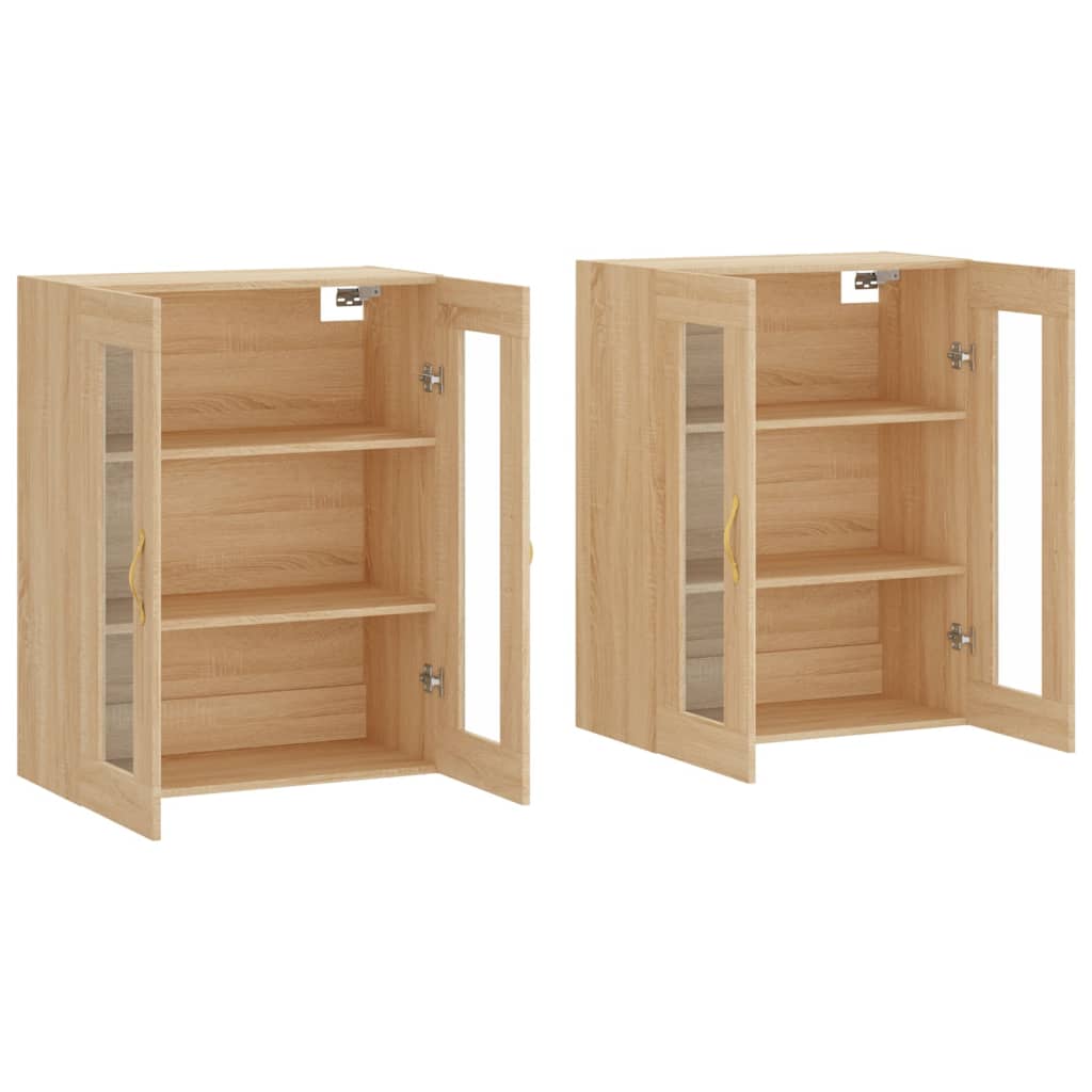 Väggskåp Sonoma Ek 2 st