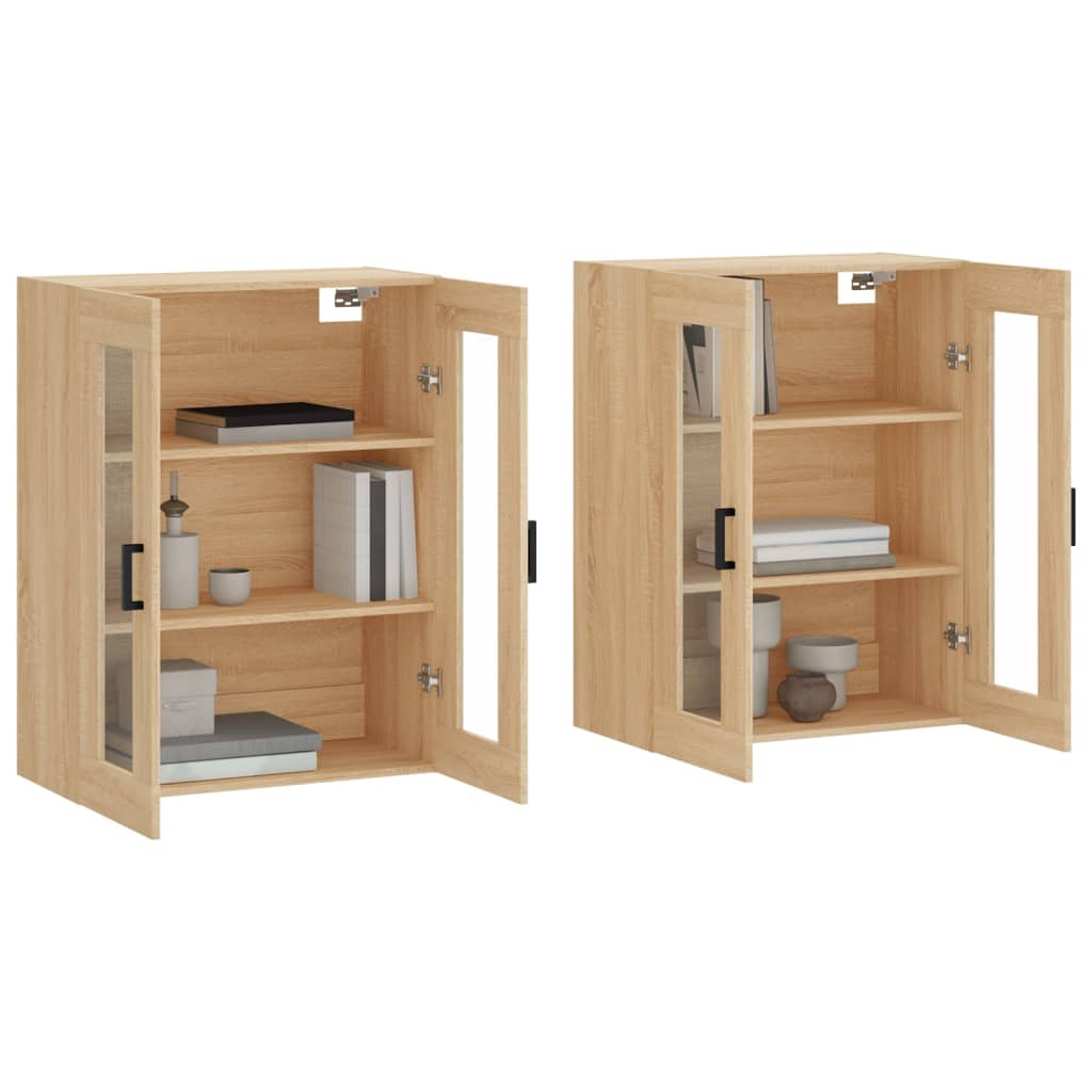 Väggskåp Sonoma Ek 2 st