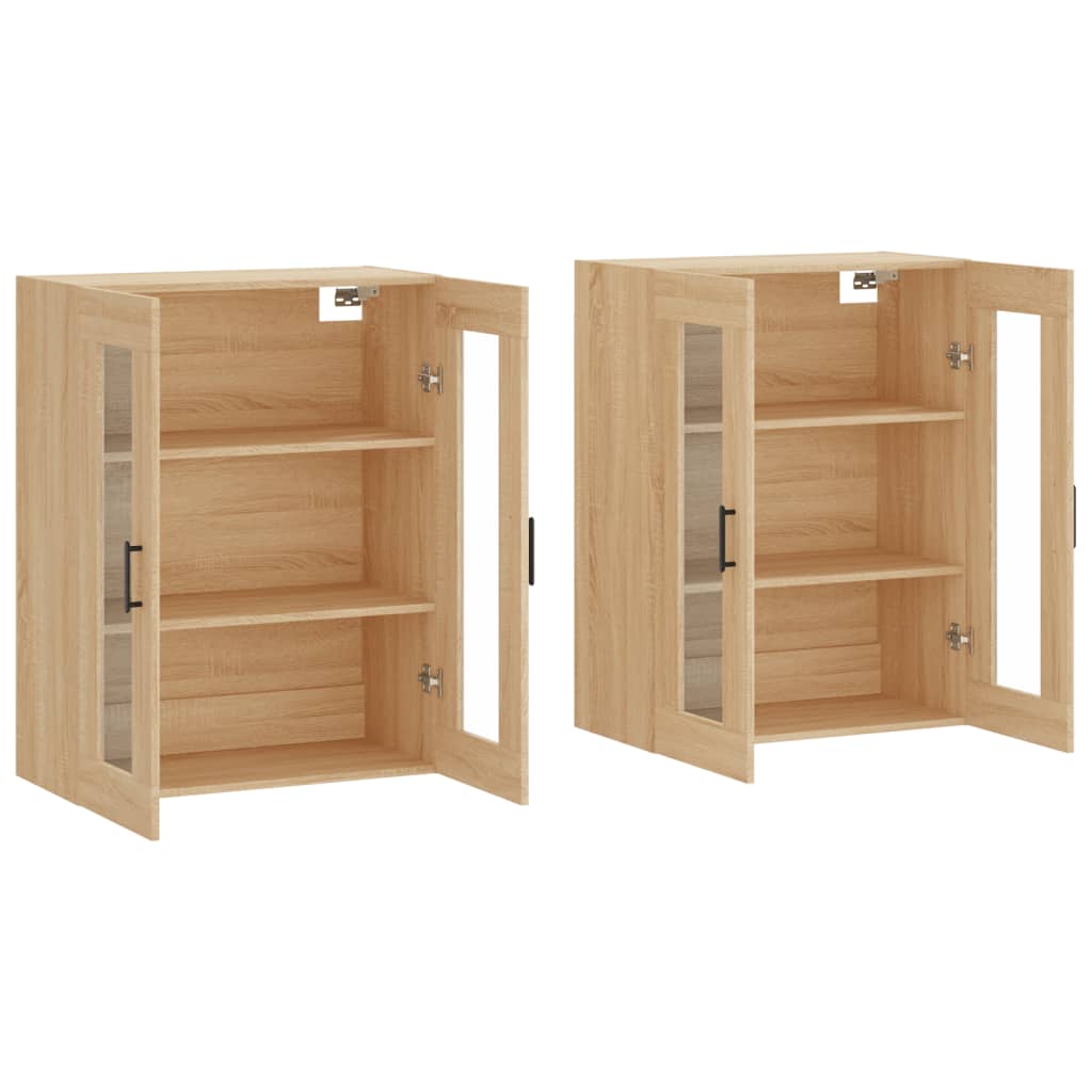 Väggskåp Sonoma Ek 2 st