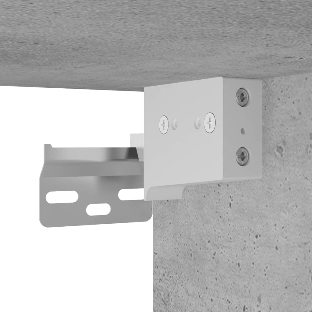 Väggskåp Betonggrå 2 st