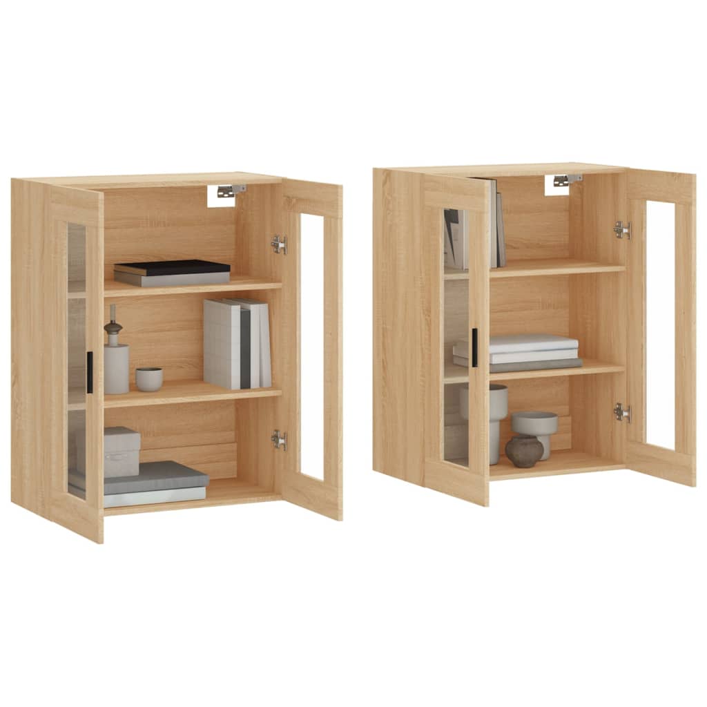 Väggskåp Sonoma Ek 2 st